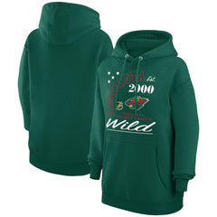 NHL Minnesota Wild Starter Arch City Team Graphic Fleece Pullover Hoodie
