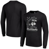 NHL Chicago Blackhawks Starter Arch City Theme Graphic Long Sleeve T-Shirt