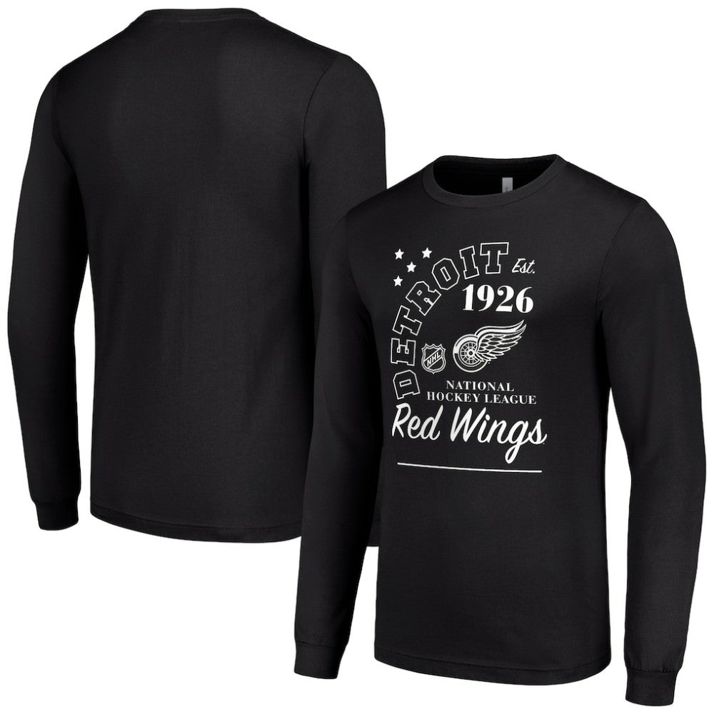 NHL Detroit Red Wings Starter Arch City Theme Graphic Long Sleeve T-Shirt
