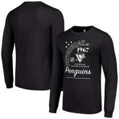 NHL Pittsburgh Penguins Starter Arch City Theme Graphic Long Sleeve T-Shirt