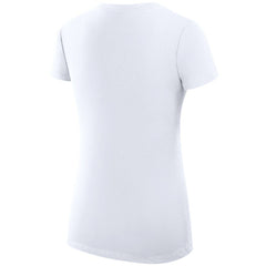 NHL Anaheim Ducks G-III 4Her by Carl Banks Women's Super-Slim Fit Lightweight Dot Print Team V-Neck T-Shirt