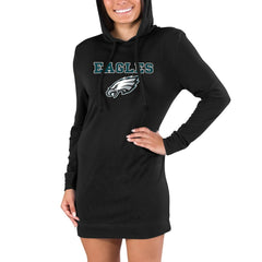 Concepts Sport Women's Gather Long Sleeve Hoodie Nightshirt - Philadelphia Eagles Hoodies
