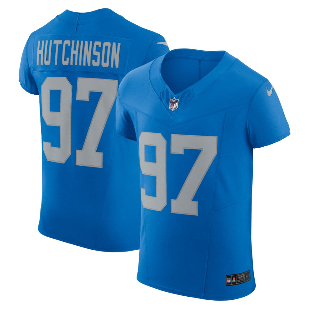 Aidan Hutchinson Alternate Vapor F.U.S.E. Elite Jersey - Detroit Lions Jerseys