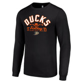 NHL Anaheim Ducks Starter Puck Long Sleeve T-Shirt