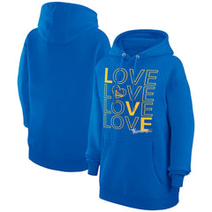 Golden State Warriors G-III 4Her by Carl Banks Women's Basketball Love Fleece Pullover Hoodie sale