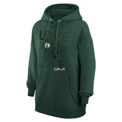 Boston Celtics G-III 4Her by Carl Banks Women's Basketball Love Fleece Pullover Hoodie
