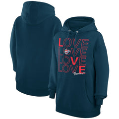 Oklahoma City Thunder G-III 4Her by Carl Banks Women's Basketball Love Fleece Pullover Hoodie