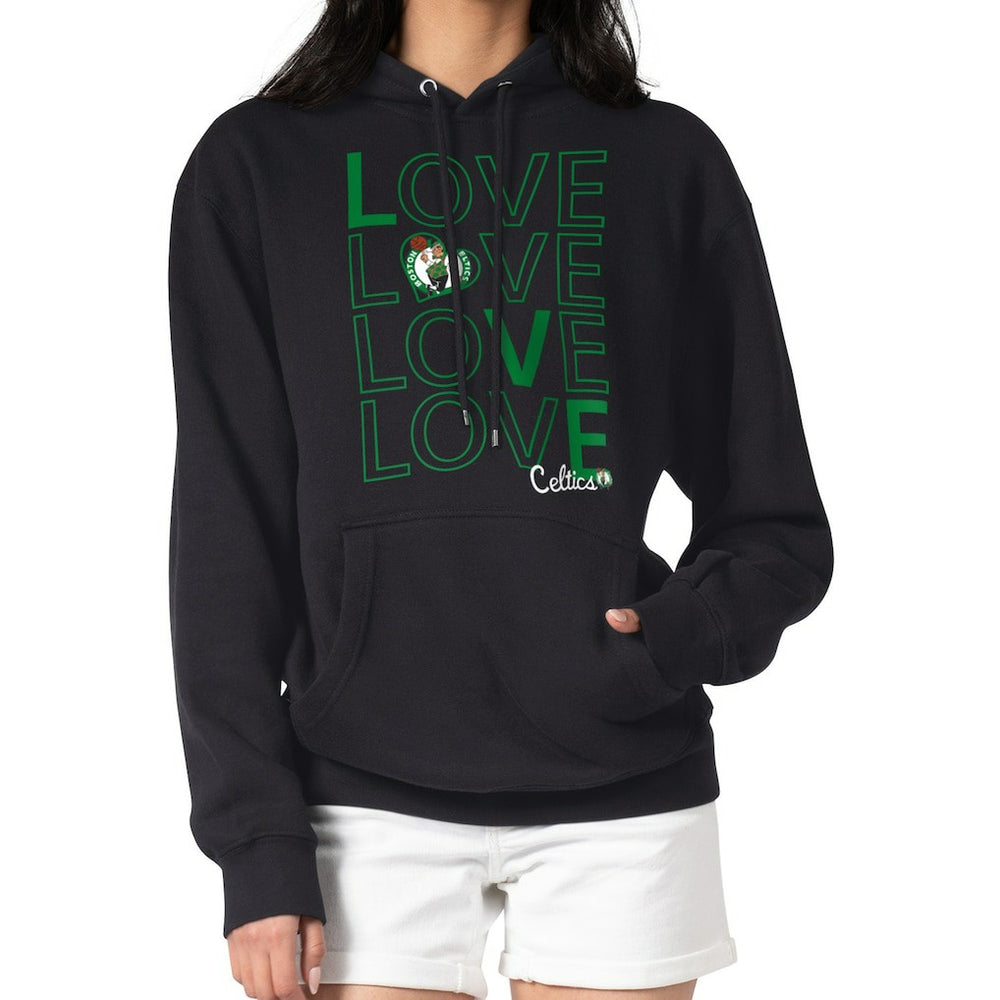 Boston Celtics G-III 4Her by Carl Banks Women's Basketball Love Fleece Pullover Hoodie