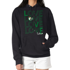 Boston Celtics G-III 4Her by Carl Banks Women's Basketball Love Fleece Pullover Hoodie
