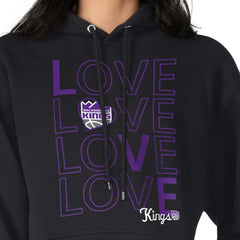 Sacramento Kings G-III 4Her by Carl Banks Women's Basketball Love Fleece Pullover Hoodie