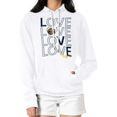 Denver Nuggets G-III 4Her by Carl Banks Women's Basketball Love Fleece Pullover Hoodie sale