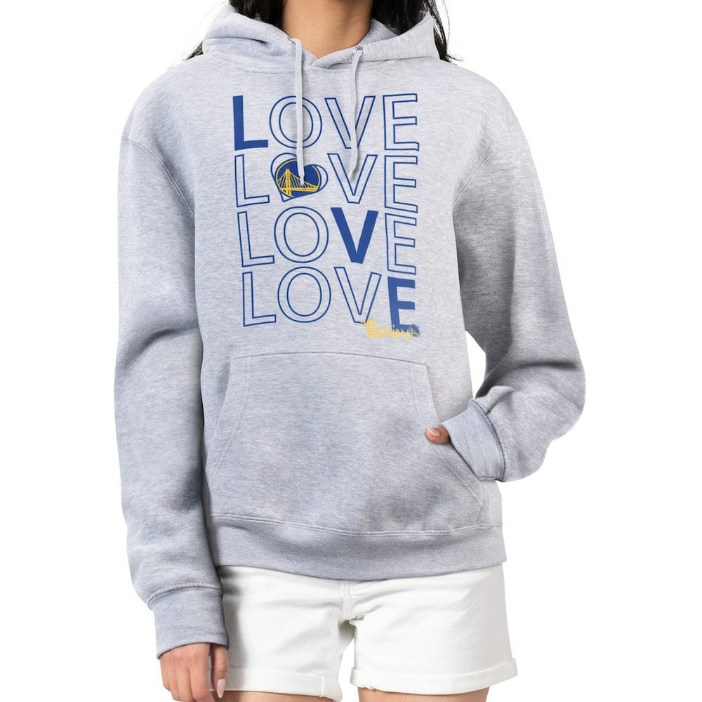 Golden State Warriors G-III 4Her by Carl Banks Women's Basketball Love Fleece Pullover Hoodie sale