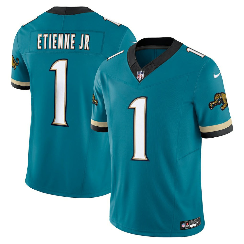 Travis Etienne Prowler Throwback Vapor F.U.S.E. Limited Jersey - Jacksonville Jaguars Jerseys