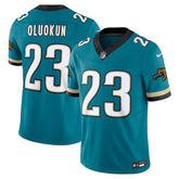 Foye Oluokun Prowler Throwback Vapor F.U.S.E. Limited Jersey - Jacksonville Jaguars Jerseys