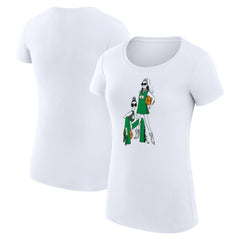 Boston Celtics G-III 4Her by Carl Banks Women's Super-Slim Fit Lightweight Basketball Girls T-Shirt