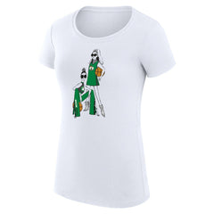 Boston Celtics G-III 4Her by Carl Banks Women's Super-Slim Fit Lightweight Basketball Girls T-Shirt