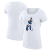 Golden State Warriors G-III 4Her by Carl Banks Women's Super-Slim Fit Lightweight Basketball Girls T-Shirt sale
