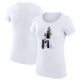 Indiana Pacers G-III 4Her by Carl Banks Women's Super-Slim Fit Lightweight Basketball Girls T-Shirt