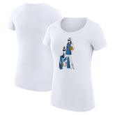 Minnesota Timberwolves G-III 4Her by Carl Banks Women's Super-Slim Fit Lightweight Basketball Girls T-Shirt