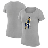 Indiana Pacers G-III 4Her by Carl Banks Women's Super-Slim Fit Lightweight Basketball Girls T-Shirt