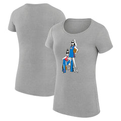 Oklahoma City Thunder G-III 4Her by Carl Banks Women's Super-Slim Fit Lightweight Basketball Girls T-Shirt