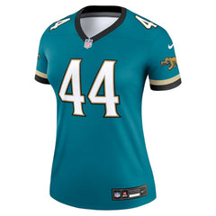 Travon Walker Women's Alternate Legend Player Performance Top - Jacksonville Jaguars Tops