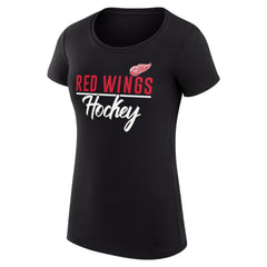 NHL Detroit Red Wings G-III 4Her by Carl Banks Women's Super-Slim Fit Lightweight Team Sport T-Shirt