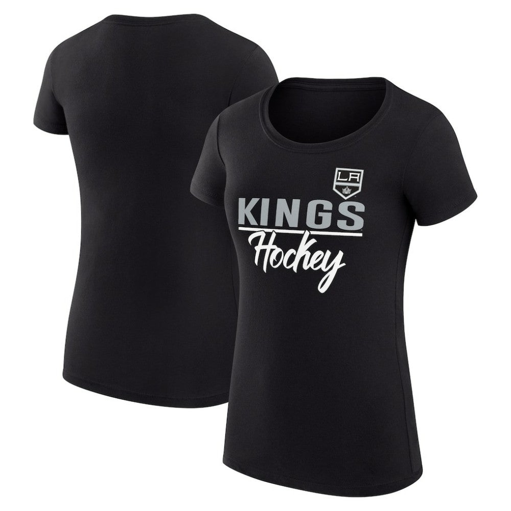 NHL Los Angeles Kings G-III 4Her by Carl Banks Women's Super-Slim Fit Lightweight Team Sport T-Shirt