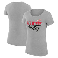 NHL Detroit Red Wings G-III 4Her by Carl Banks Women's Super-Slim Fit Lightweight Team Sport T-Shirt