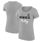 NHL Los Angeles Kings G-III 4Her by Carl Banks Women's Super-Slim Fit Lightweight Team Sport T-Shirt