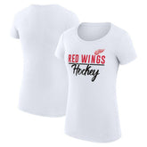 NHL Detroit Red Wings G-III 4Her by Carl Banks Women's Super-Slim Fit Lightweight Team Sport T-Shirt