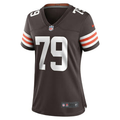 Dawand Jones Women's Team Game Jersey - Cleveland Browns Jerseys