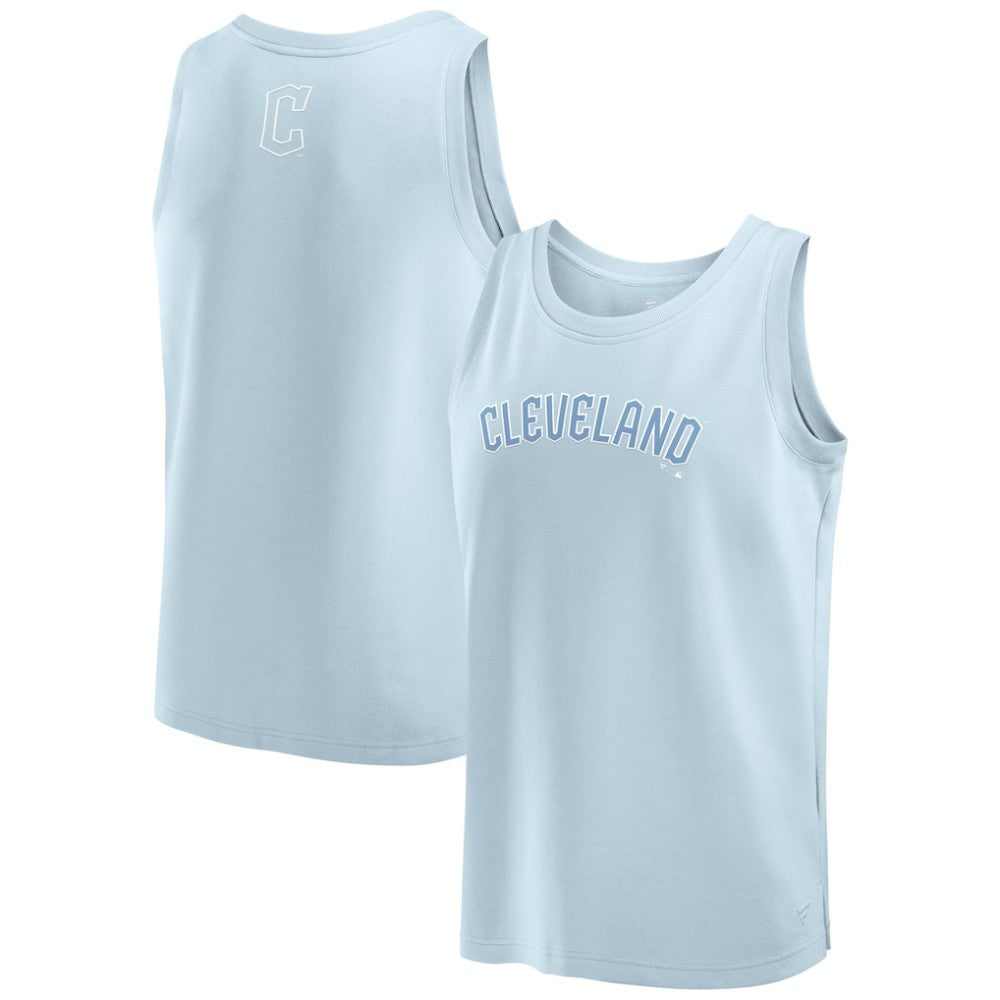 Light Blue Cleveland Guardians Fanatics Elements Tank Top