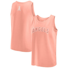 Coral Los Angeles Angels Fanatics Elements Tank Top