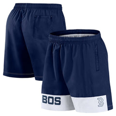 Navy Boston Red Sox Fanatics Elements Swim Shorts