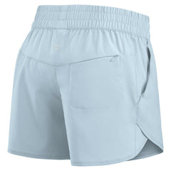 Light Blue Atlanta Braves Fanatics Women's Studio Woven Vibe Shorts
