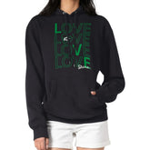 NHL Dallas Stars G-III 4Her by Carl Banks Women's Hockey Love Fleece Pullover Hoodie