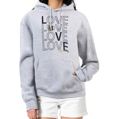 NHL Vegas Golden Knights G-III 4Her by Carl Banks Women's Hockey Love Fleece Pullover Hoodie
