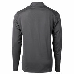 Cutter & Buck Virtue Eco Pique Micro Stripe Recycled Quarter-Zip Pullover Top - Detroit Lions Pullover