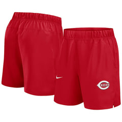 Red Cincinnati Reds Nike Woven Victory Dri-FIT Shorts