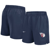 Navy Cleveland Guardians Nike Woven Victory Dri-FIT Shorts