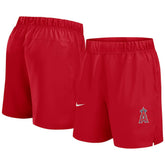Red Los Angeles Angels Nike Woven Victory Dri-FIT Shorts
