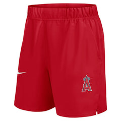Red Los Angeles Angels Nike Woven Victory Dri-FIT Shorts