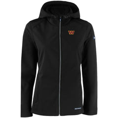 Cutter & Buck Women's Evoke Eco Softshell Recycled Full-Zip Hooded Jacket - Washington Commanders Jackets