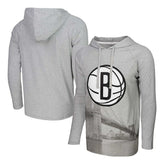 Brooklyn Nets Stadium Essentials Atrium Raglan Long Sleeve Hoodie T-Shirt