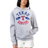 Heather Gray Texas Rangers G-III 4Her by Carl Banks Women's City Graphic Pullover Hoodie