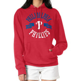 Red Philadelphia Phillies G-III 4Her by Carl Banks Women's City Graphic Pullover Hoodie