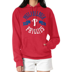 Red Philadelphia Phillies G-III 4Her by Carl Banks Women's City Graphic Pullover Hoodie