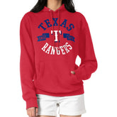 Red Texas Rangers G-III 4Her by Carl Banks Women's City Graphic Pullover Hoodie