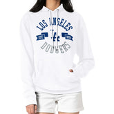 White Los Angeles Dodgers G-III 4Her by Carl Banks Women's City Graphic Pullover Hoodie